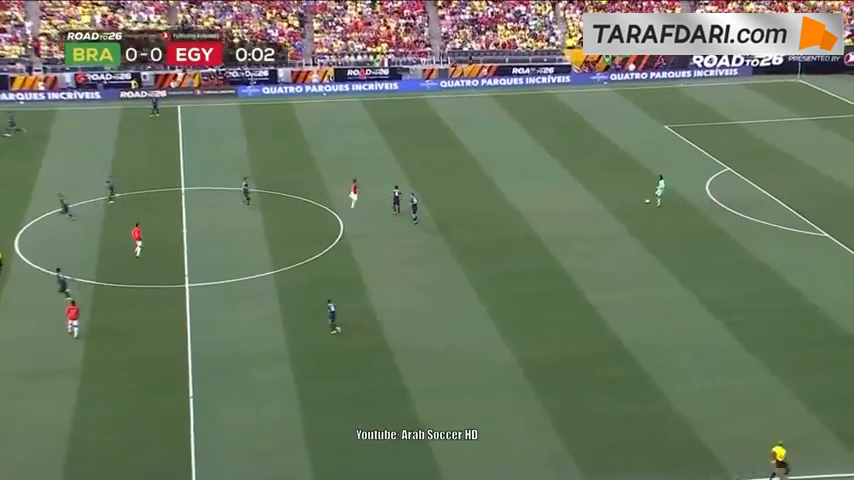 خلاصه بازی برزیل 2-1 مصر (دیدار دوستانه ملی - 2026)