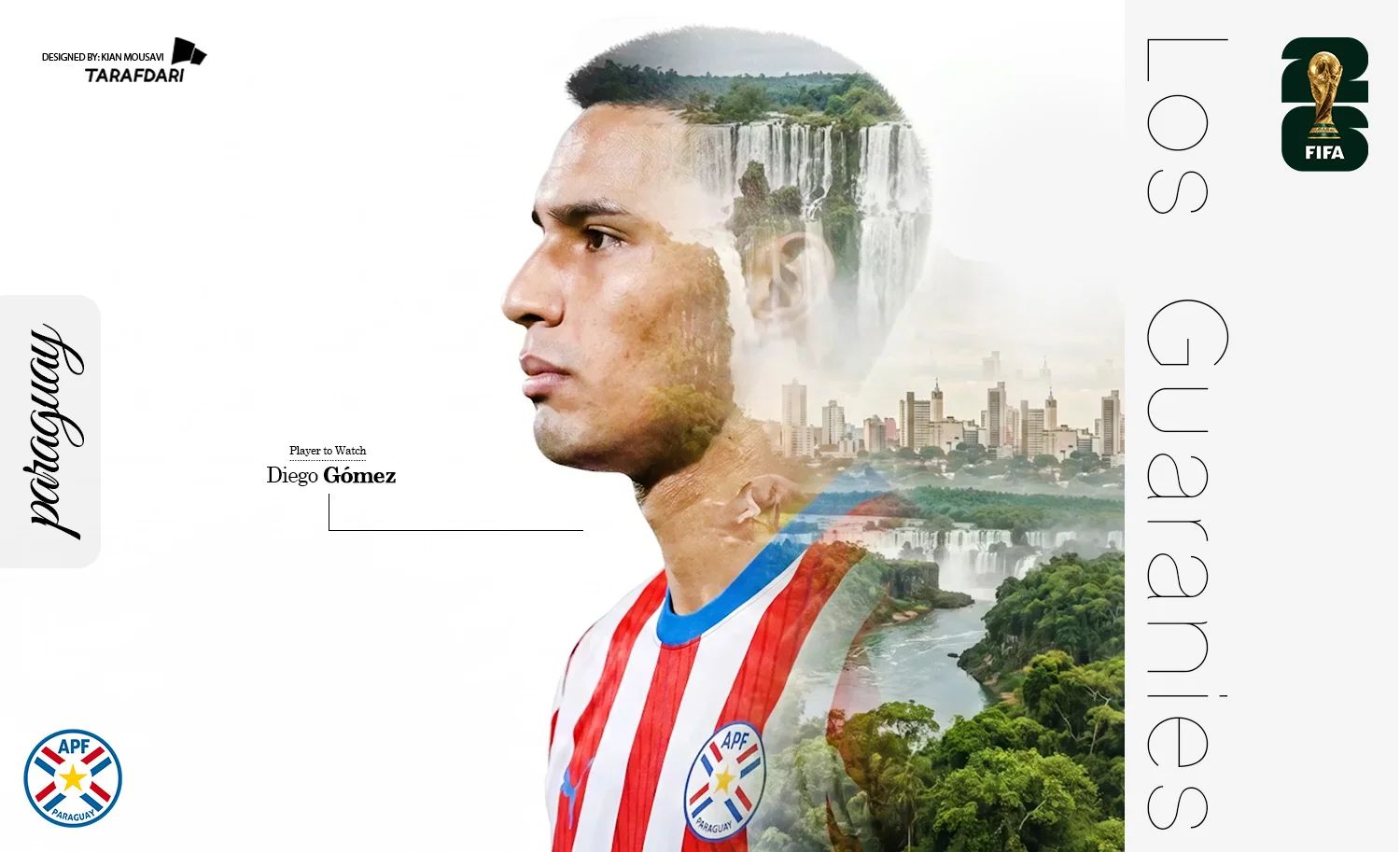 معرفی پاراگوئه در جام جهانی 2026؛ پدر رفت اما تفنگش هنوز در خانه است