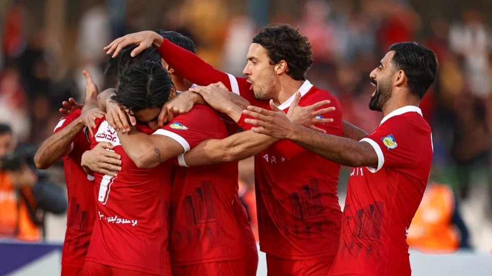 حضور هافبک اروپایی در تمرینات پرسپولیس
