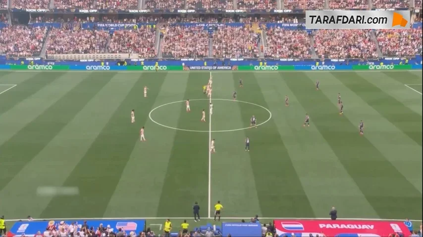 خلاصه بازی آمریکا 4-1 پاراگوئه (جام جهانی 2026)