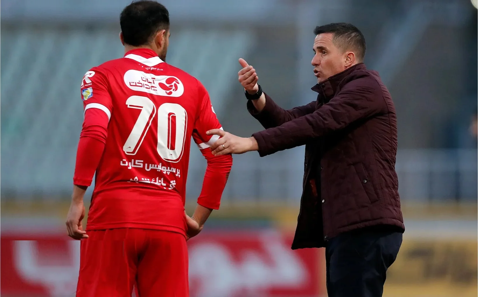 سرمربی پرسپولیس به تهران آمد