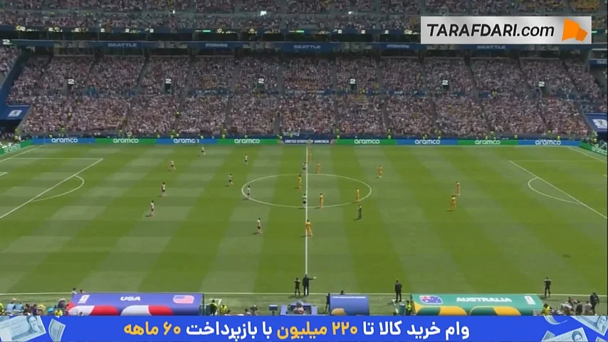 خلاصه بازی آمریکا 2-0 استرالیا (جام جهانی 2026)