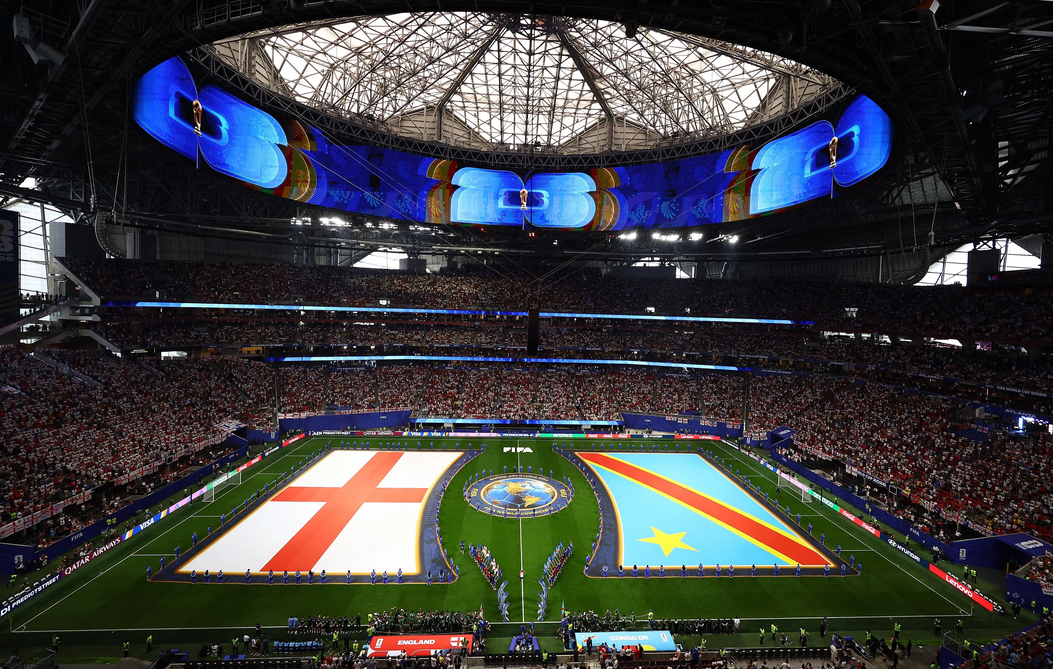 جام جهانی 2026؛ انگلیس 2-1 کنگو / گزارش تصویری