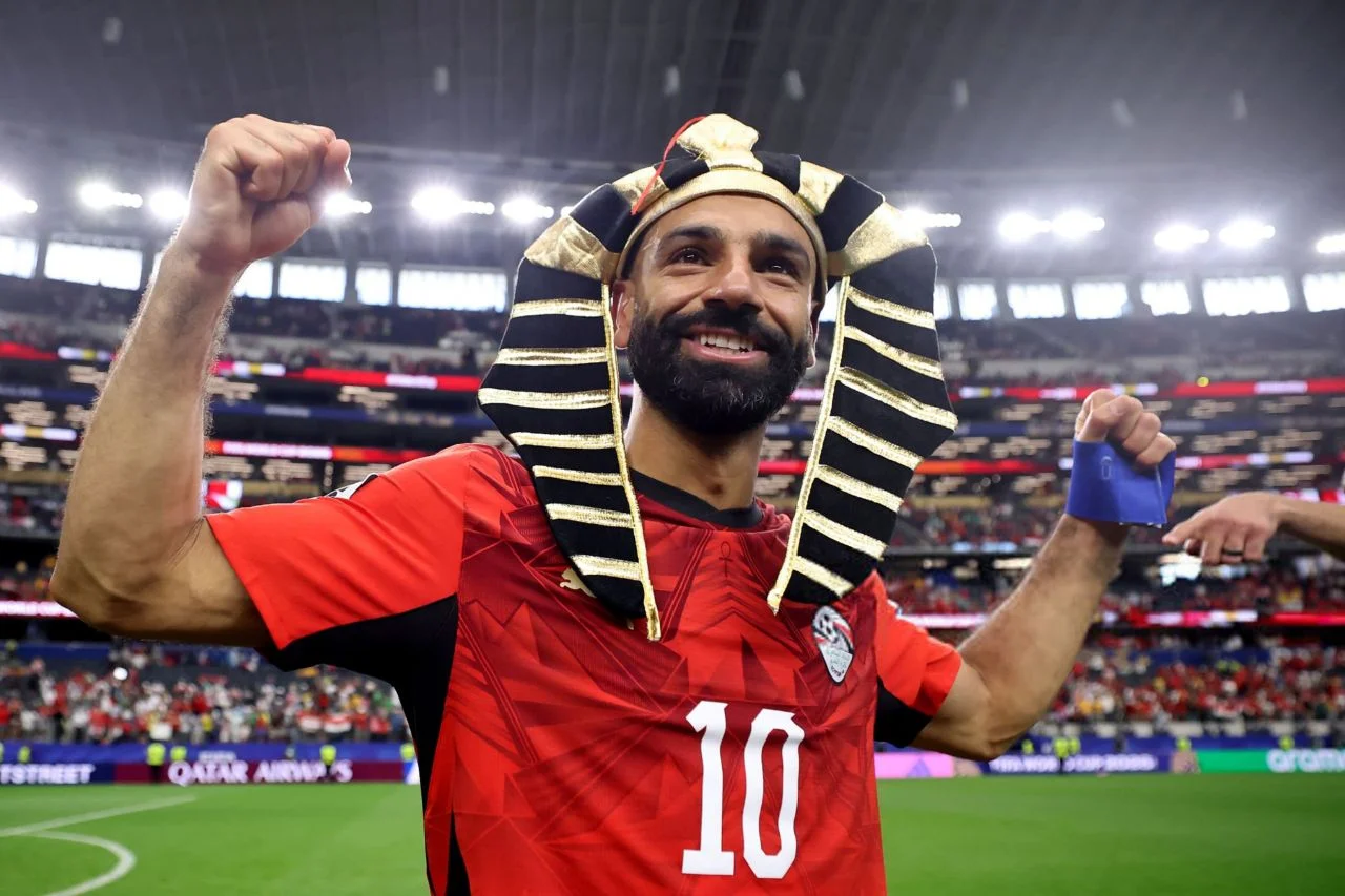 فرعون وارد میشود؛ محمد صلاح بهترین بازیکن تقابل استرالیا و مصر / عکس
