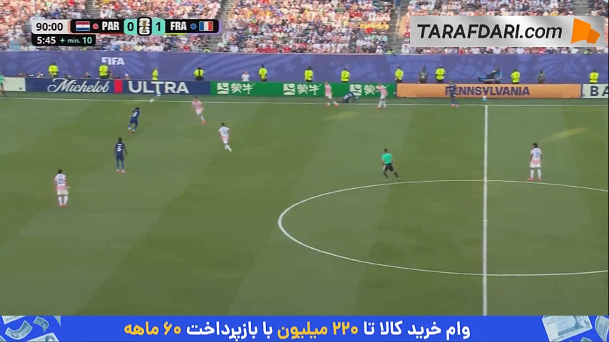 دبل سیو تماشایی اورلاندو خیل مقابل ضربات کیلیان امباپه در لحظات پایانی بازی پاراگوئه و فرانسه