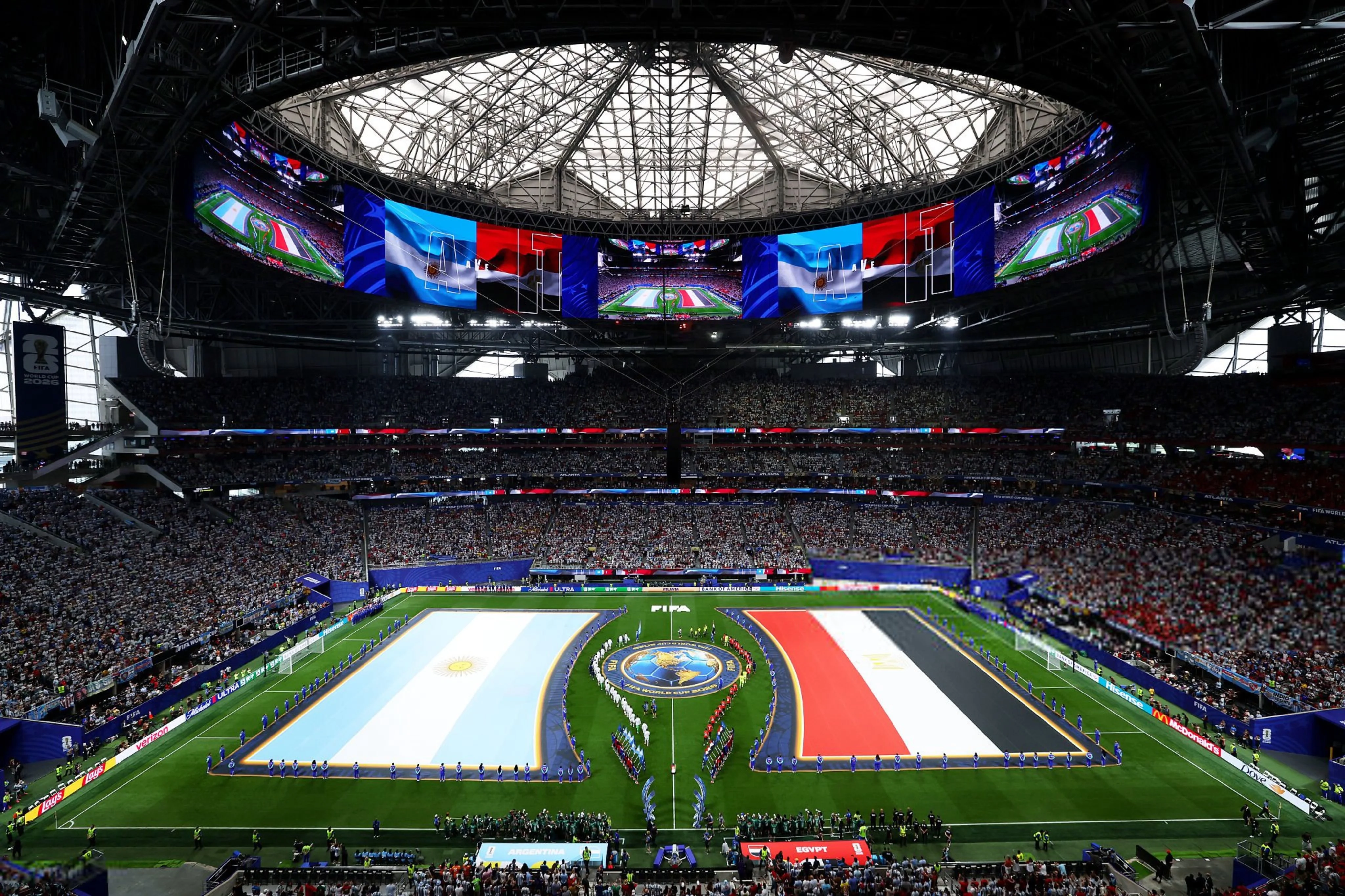 جام جهانی 2026؛ آرژانتین 3-2 مصر / گزارش تصویری