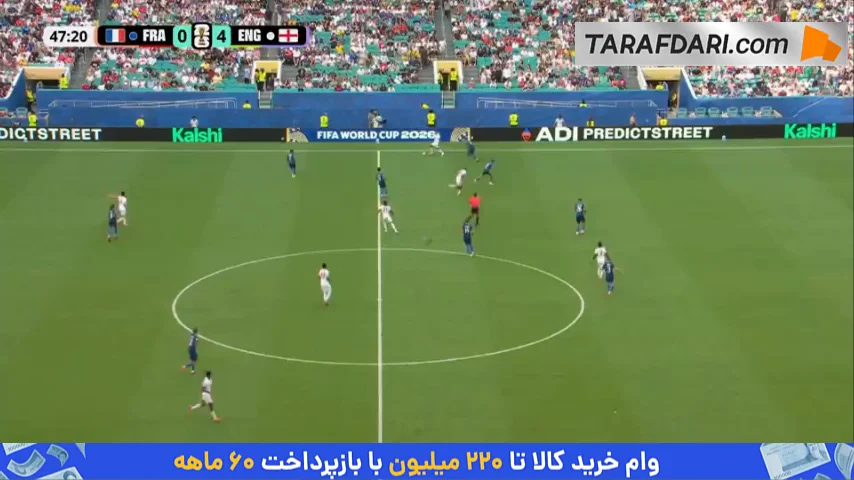 روی پاس گل مایکل اولیسه؛ گل کیلیان امباپه به انگلیس (فرانسه 1-4 انگلیس)
