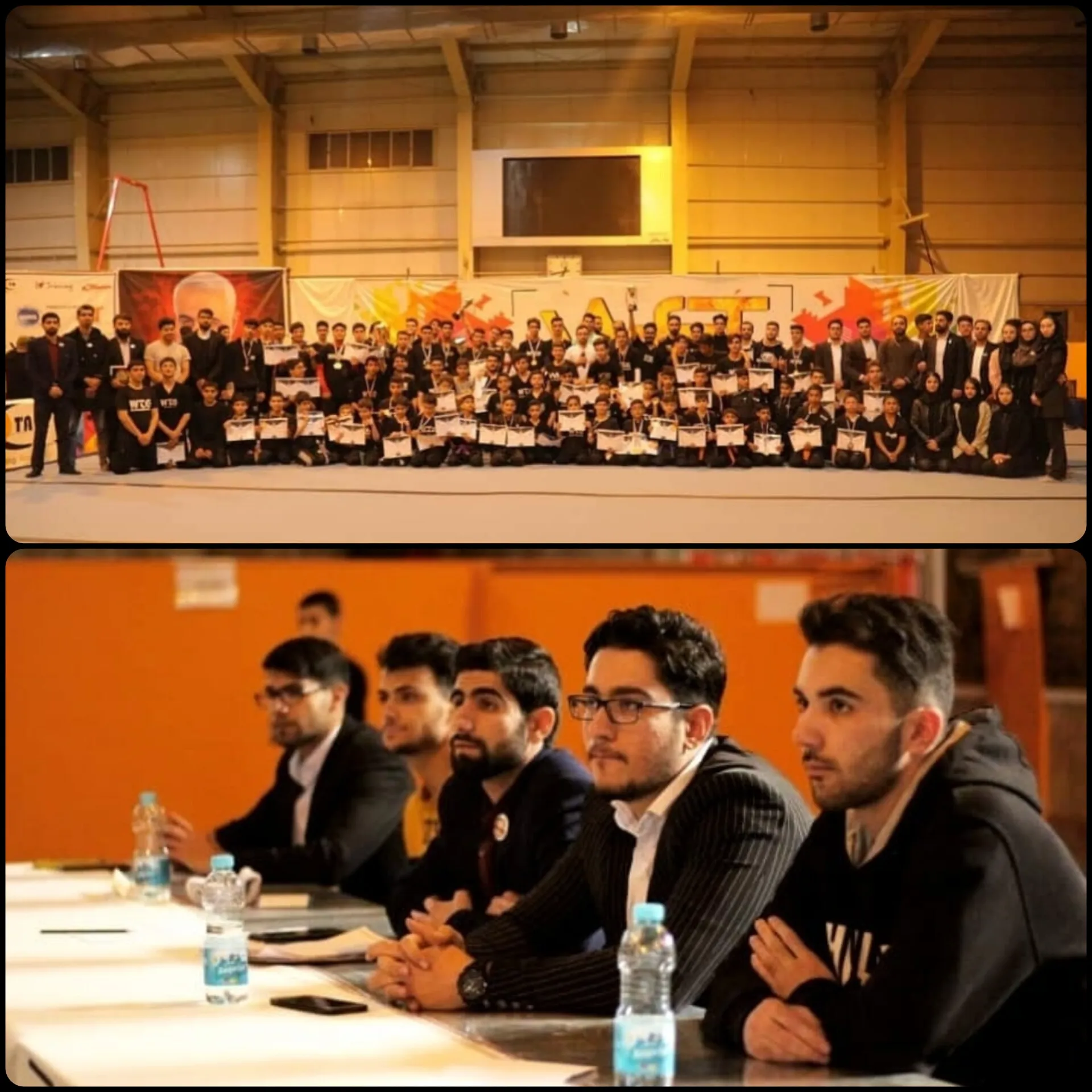 قضاوت رضا روحی در مسابقات قهرمانی تریکینگ