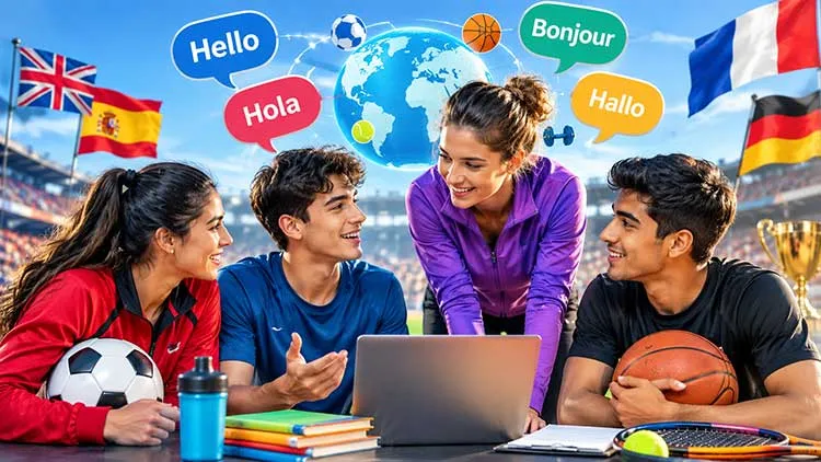 زبان دوم در دنیای ورزش؛ مهارتی ضروری برای مربیان، بازیکنان و علاقهمندان حرفهای