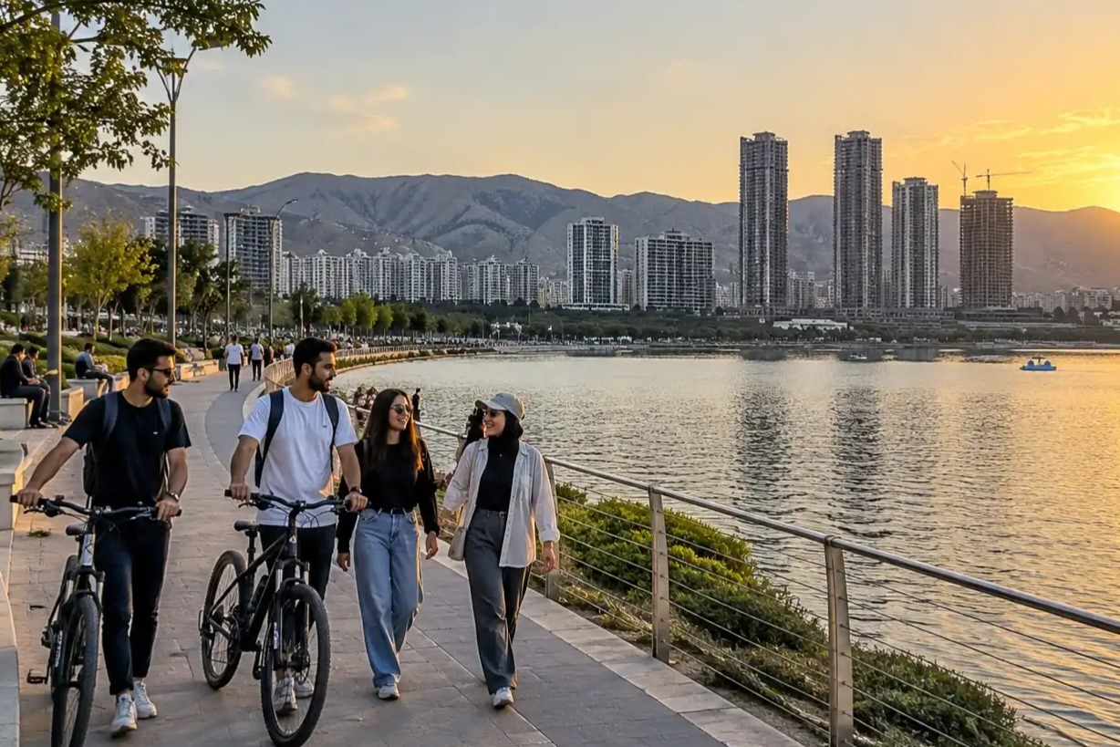 بهترین مکان های پیاده روی در تهران برای ورزش و تفریح