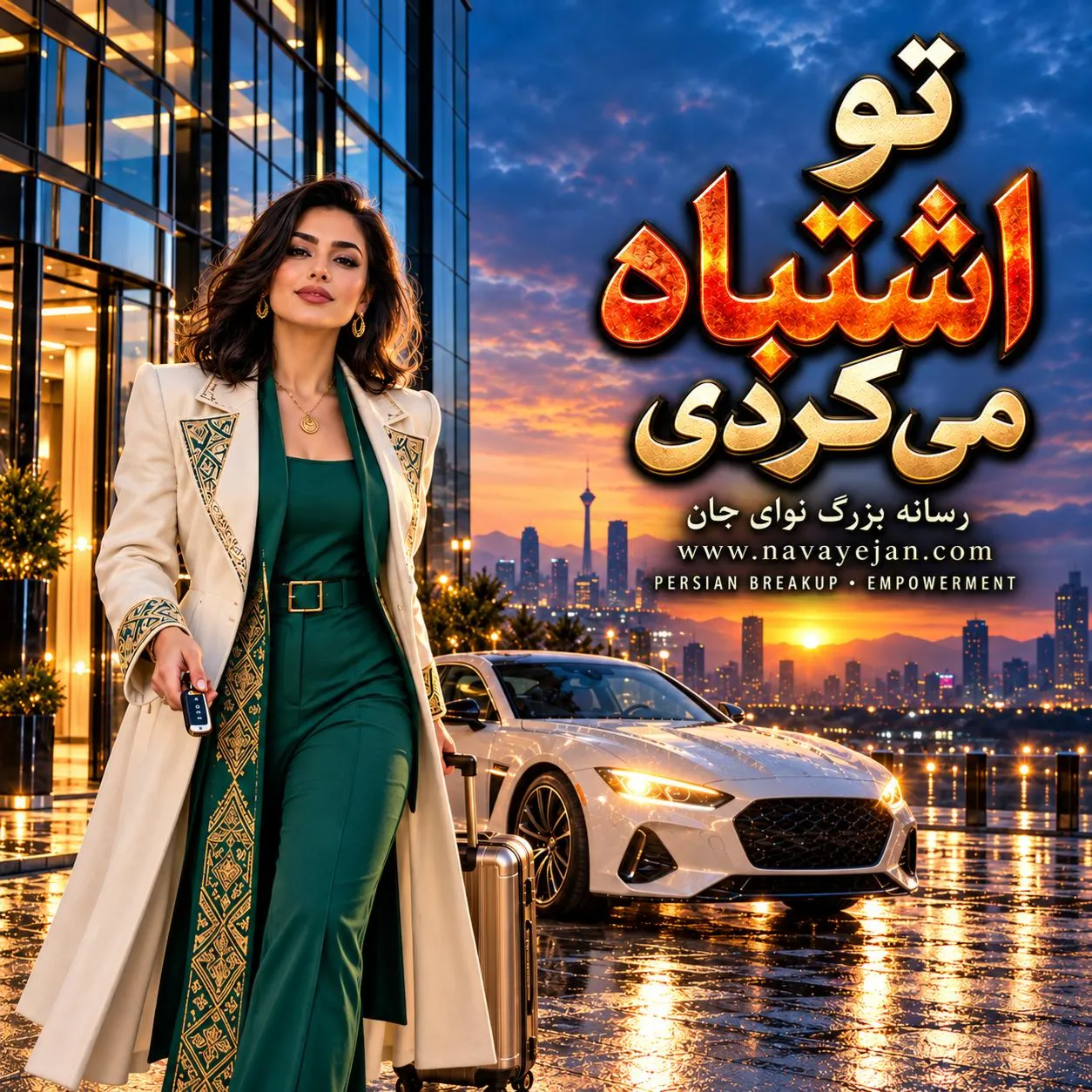 دانلود آهنگ تو اشتباه میکردی(تو بودی که فکر میکردی) هوش مصنوعی دلارا باران - نوای جان