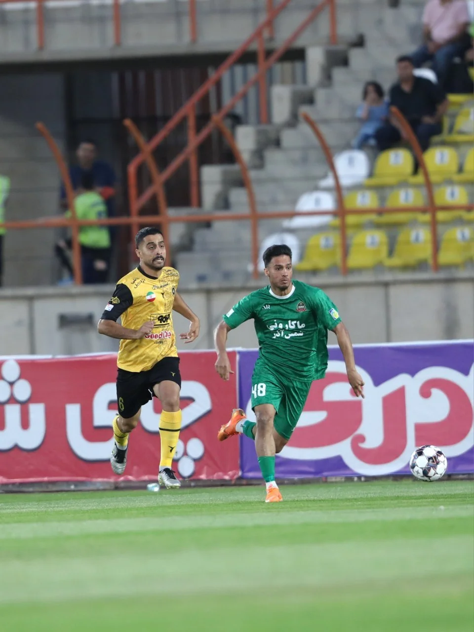 شمس آذر 0-0 سپاهان؛ شمس در قزوین غروب نکرد، طلاییپوشان بدون آریا بُرندگی نداشتند