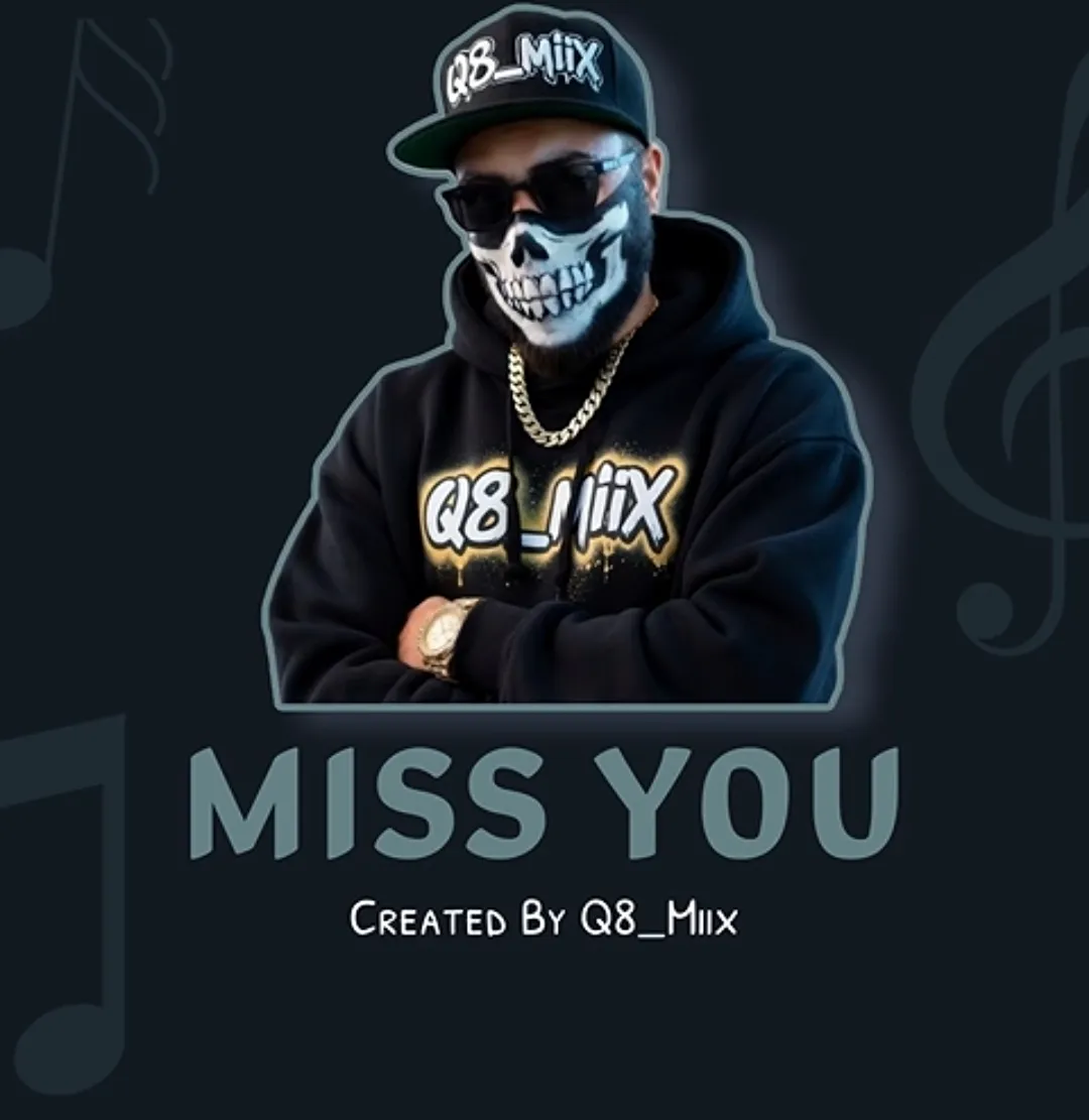 دانلود ریمیکس ترند Miss you - فقدتك - By Q8 Mix Production Original Song