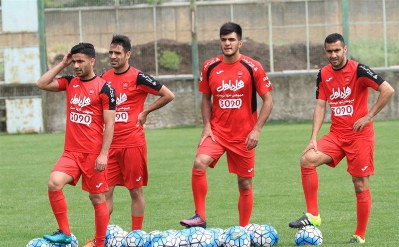 بازیکنان پرسپولیس - تمرین پرسپولیس - لیگ برتر ایران - پرسپولیس تهران