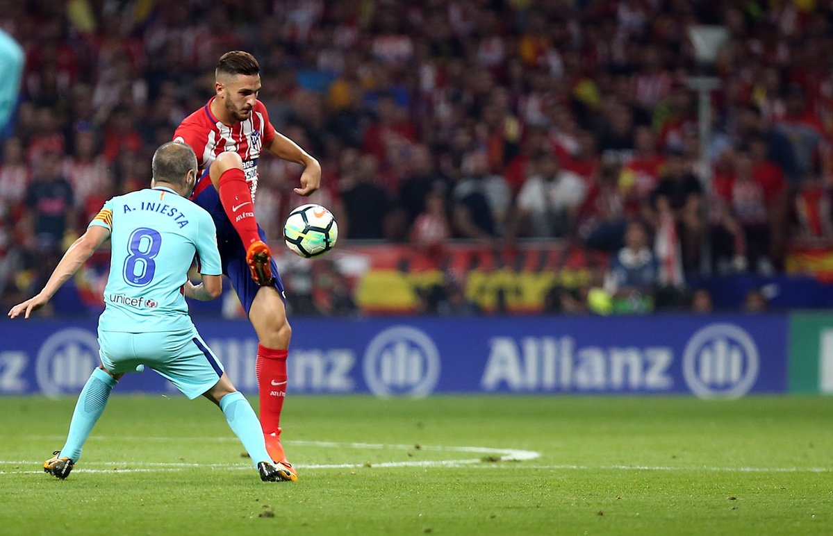 Atletico Madrid - FC Barcelona - La Liga - لالیگا - Koke - Andres Iniesta