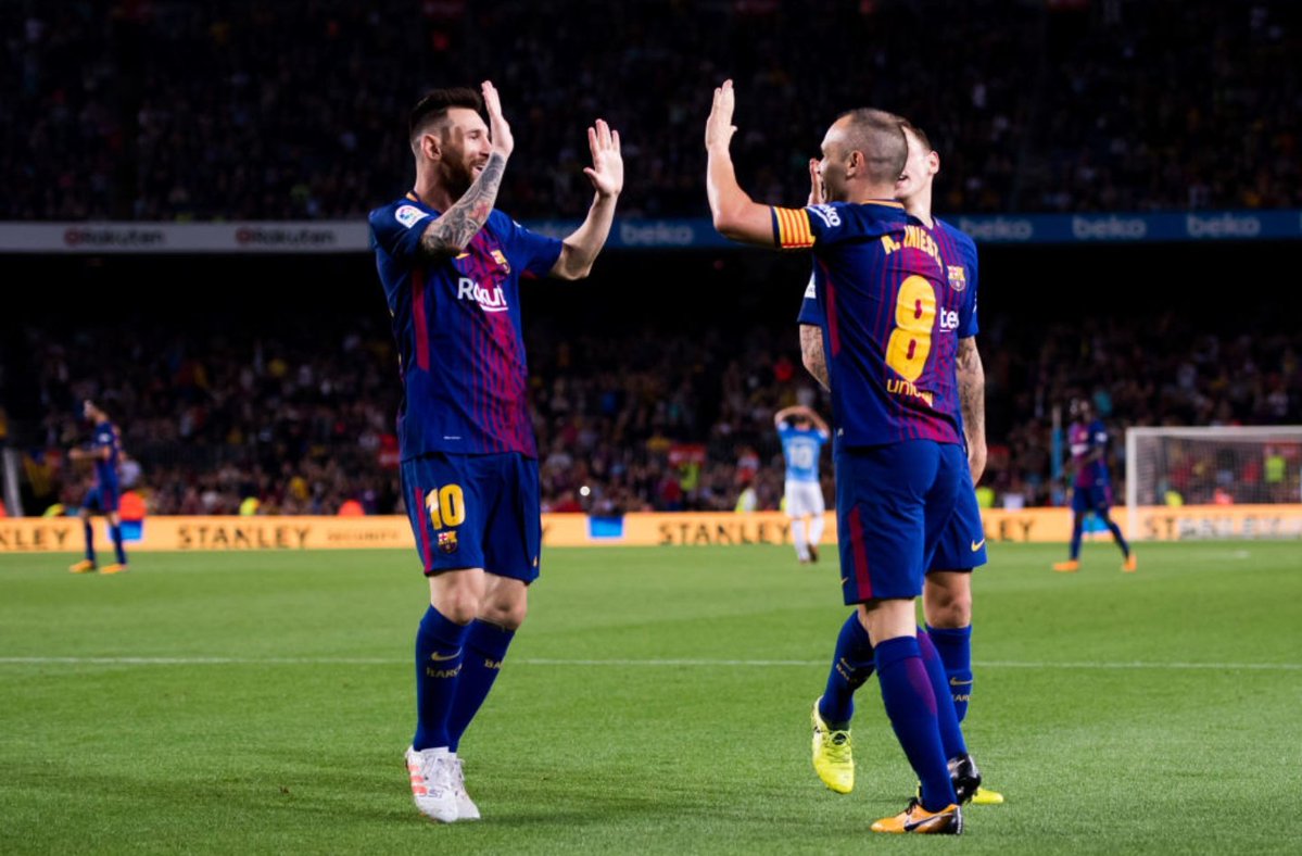 Lionel Messi - Andres Iniesta - FC Barcelona - بارسلونا