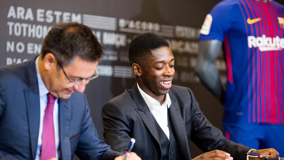 بارسلونا - لالیگا - Ousmane Dembélé - FC Barcelona - Bartomeu