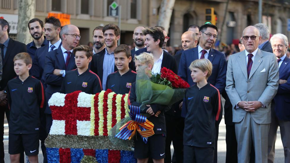 Josep Maria Bartomeu - Sergi Roberto - FC Barcelona - بارسلونا