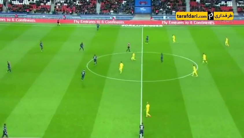 خلاصه بازی پاری سن ژرمن2-0 نانت