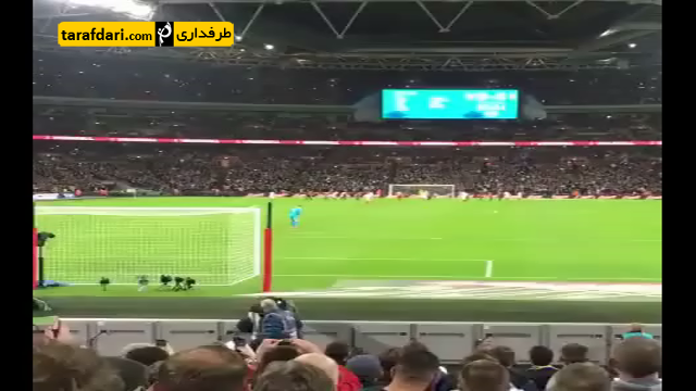 ویدیو؛ چالش مانکن جوهارت در بازی مقابل اسپانیا