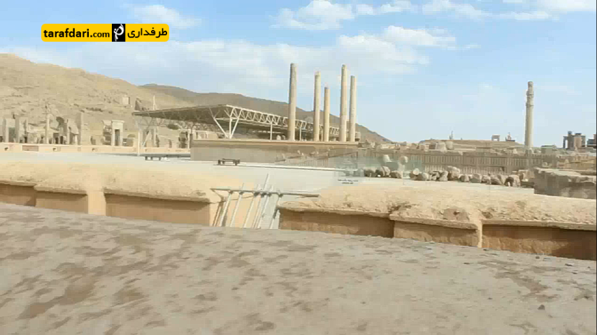 ویدیو؛ حضور پرسپولیسی ها در تخت جمشید