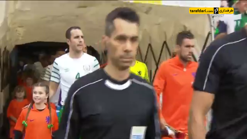 خلاصه بازی هلند 1 - 1 ایرلند