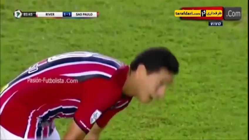 ویدیو؛ حرکت تکنیکی فوق العاده پائولو هنریک گانسو در مقابل ریور پلاته
