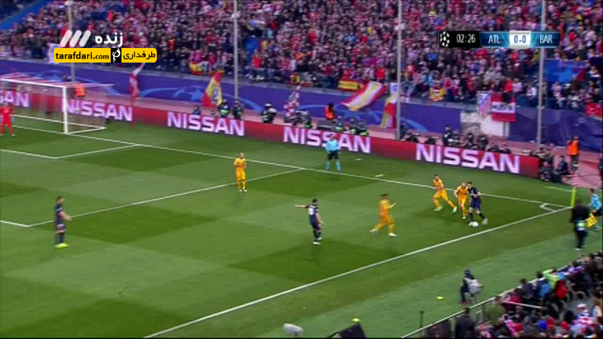 خلاصه بازی اتلتیکو مادرید 2 - 0 بارسلونا