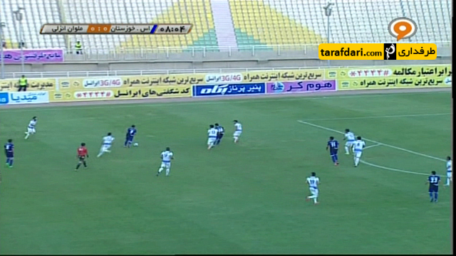 خلاصه بازی استقلال خوزستان 0 - 0 ملوان