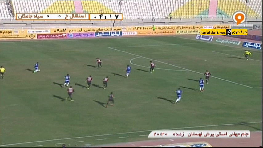 خلاصه بازی استقلال خوزستان 2 - 1 سیاه جامگان