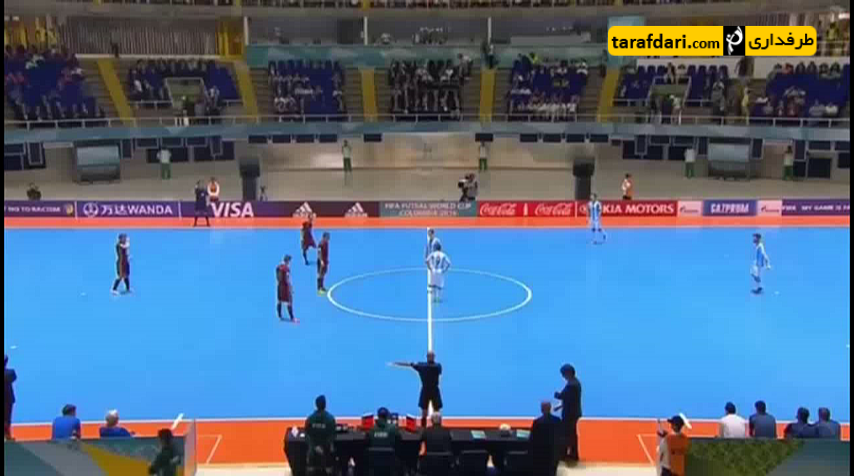 خلاصه بازی فوتسال آرژانتین 5 - 4 روسیه (فینال جام جهانی)