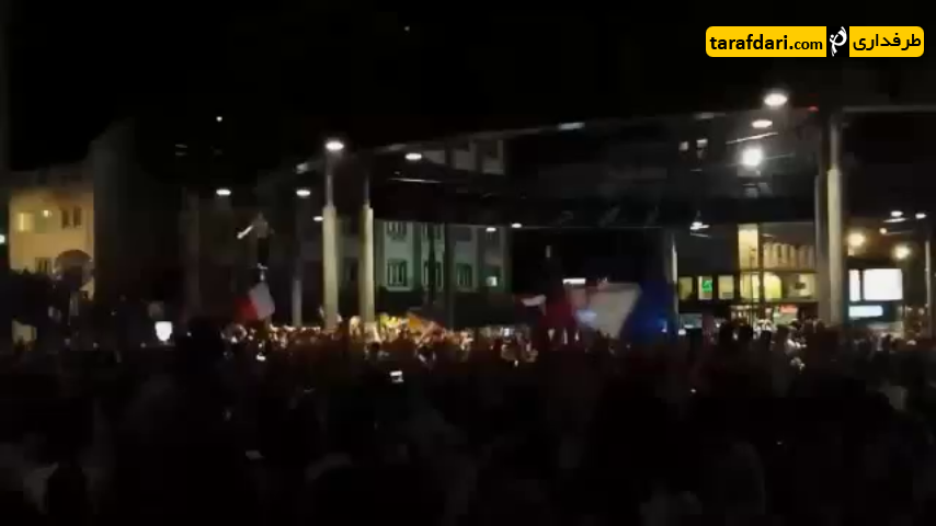 ویدیو؛ خوشحالی هواداران فرانسه به سبک وایکینگ ها پس از شکست آلمان