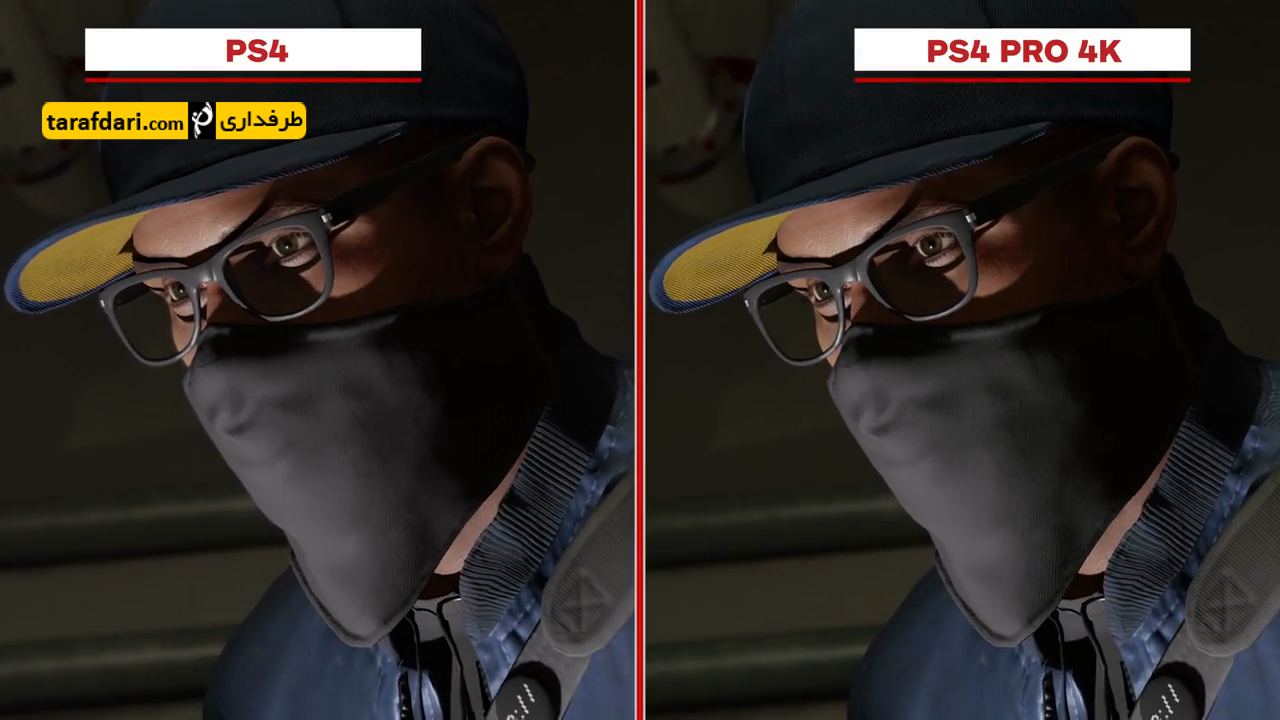 ویدیو؛ مقایسه نسخه ps4 بازی watch dogs 2 با نسخه ps4 pro