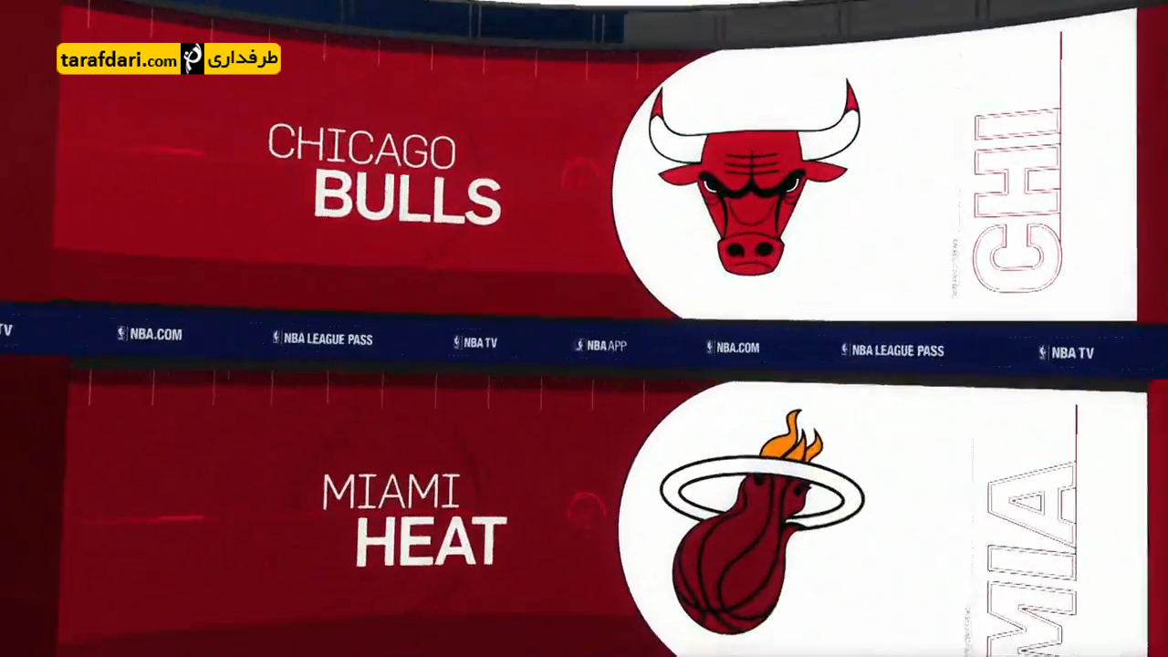 ویدیو؛ بسکتبال NBA - میامی هیت 95-98 شیکاگو بولز (95/8/21)