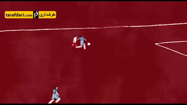 انیمیشن - منچسترسیتی - موناکو - لیگ قهرمانان اروپا