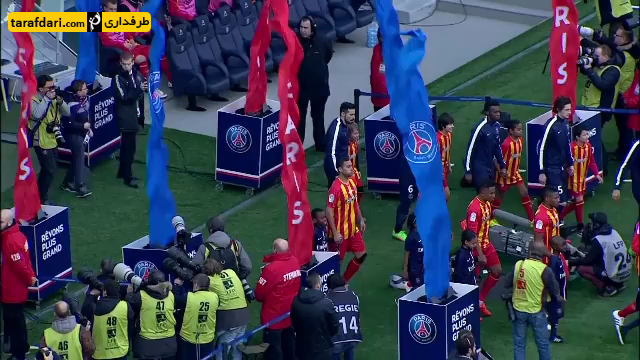 گل های بازی پاریسن ژرمن 4 -1 لنس