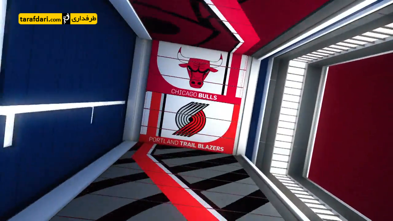 ویدیو؛ بسکتبال NBA - پورتلند بلیزرز 88-113 شیکاگو بولز (95/8/26)