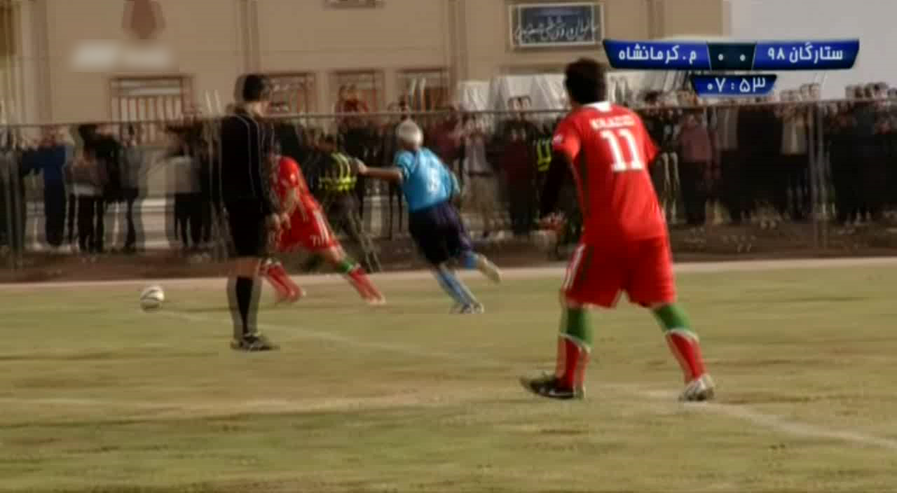 خلاصه بازی ستارگان 98 4-2 منتخب پیشکسوت کرمانشاه