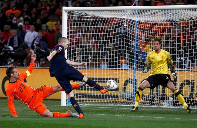هلند - اسپانیا - جام جهانی 2010 - Andres Iniesta
