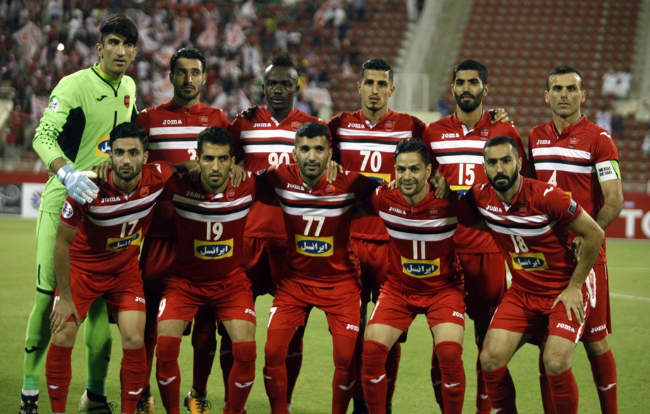 لیگ قهرمانان آسیا-پرسپولیس-عکس دسته جعمی بازیکنان پرسپولیس