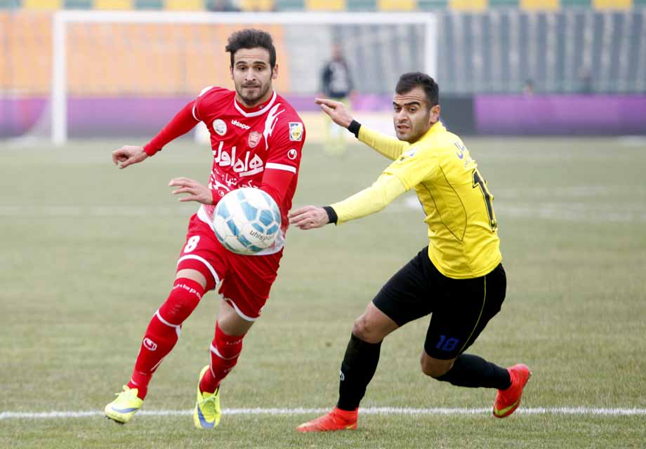 پرسپولیس-تراکتورسازی-علی اکبر طاهری-مصطفی آجرلو
