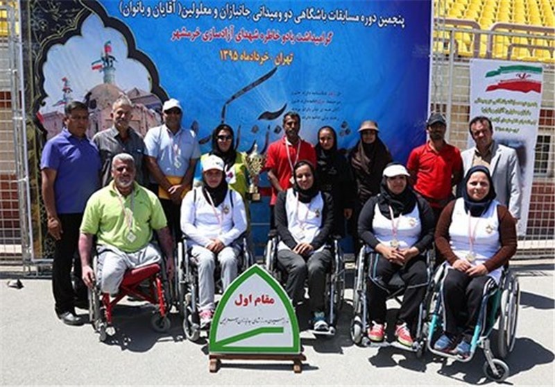 رقابتهای باشگاهی دوومیدانی جانبازان و معلولین؛ بانوان مناطق نفت خیز جنوب قهرمان شدند