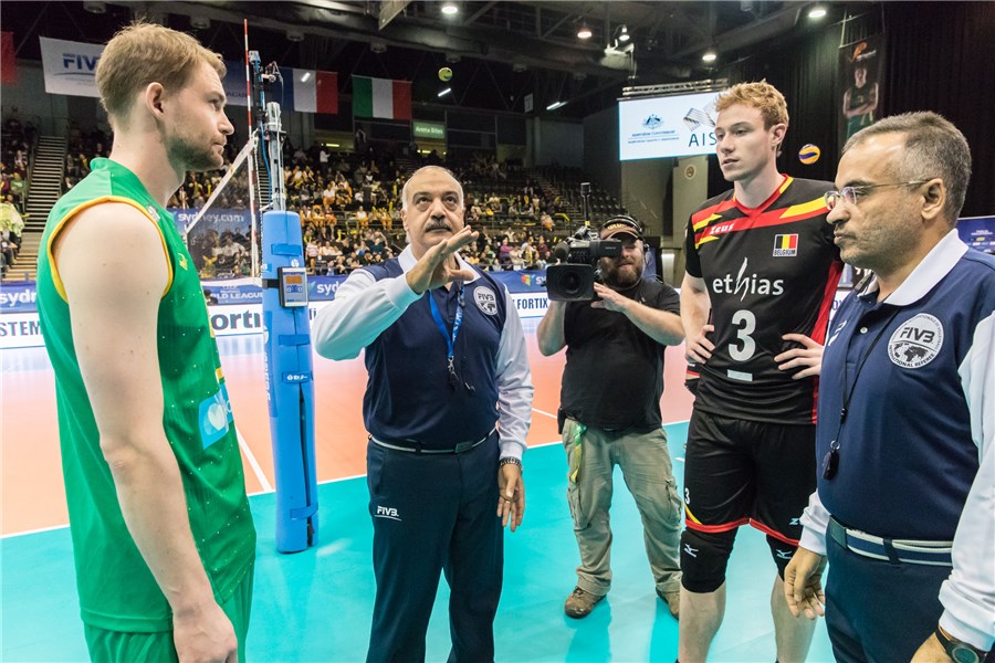 لیگ جهانی والیبال 2016؛ بلژیک 3 - 0 استرالیا