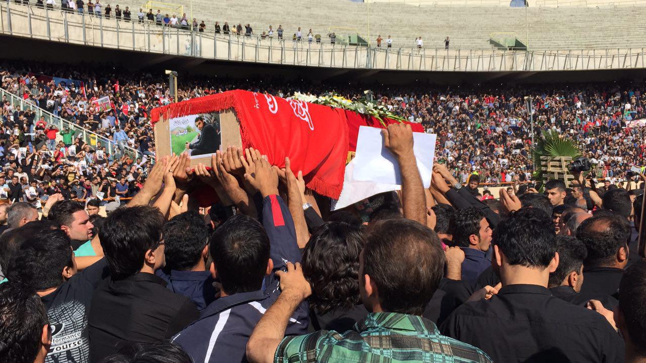 گزارش کامل از مراسم تشییع هادی نوروزی در بابل
