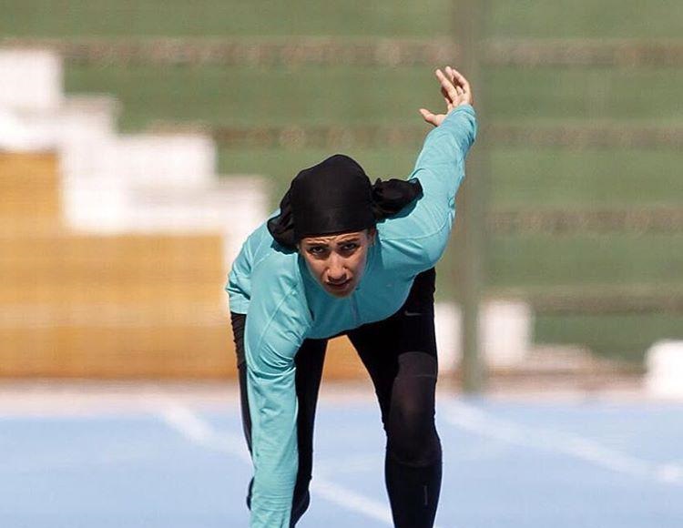 قهرمانی الناز کمپانی در مسابقات بین المللی دوومیدانی باکو