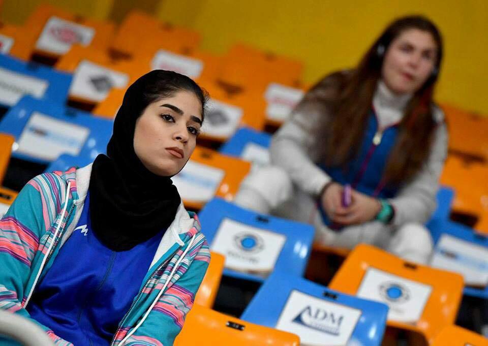 شمشیربازی- شمشیر بازی دختران- نجمه سازنجیان