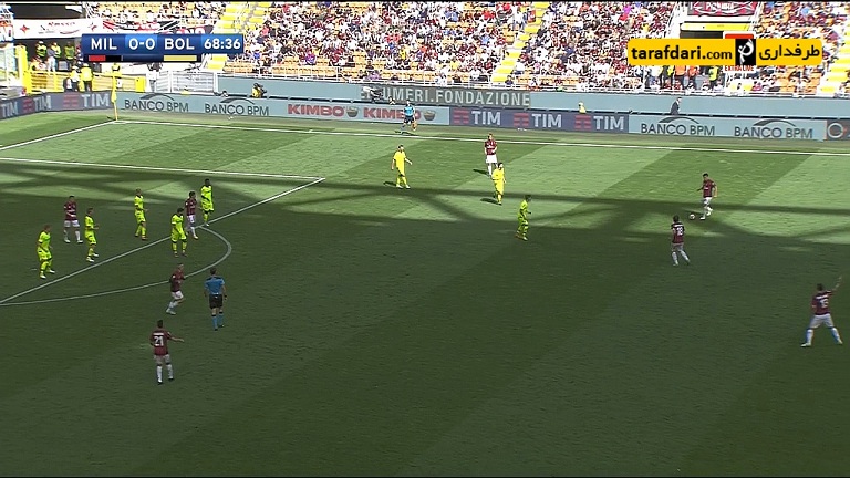 گل های HD بازی میلان 3-0 بولونیا - کیسوکه هوندا