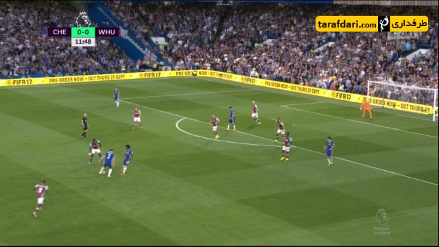 خلاصه بازی چلسی 2-1 وست هم