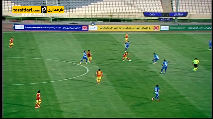 خلاصه بازی استقلال 1-1 نفت تهران