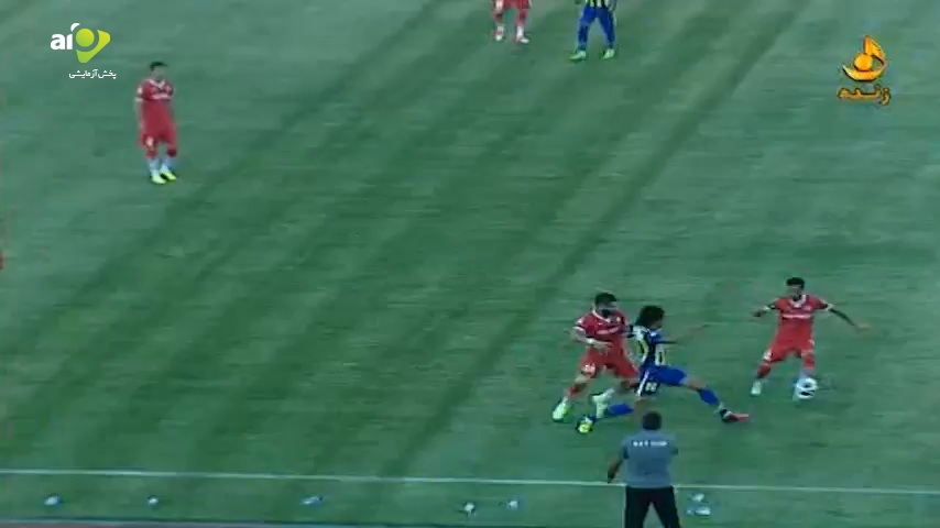 خلاصه بازی گسترش فولاد 1-4 پارس جنوبی جم - رضا خالقی فر